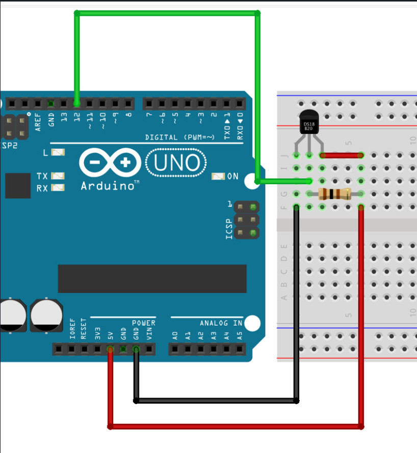 1 wire temperatuurmeter